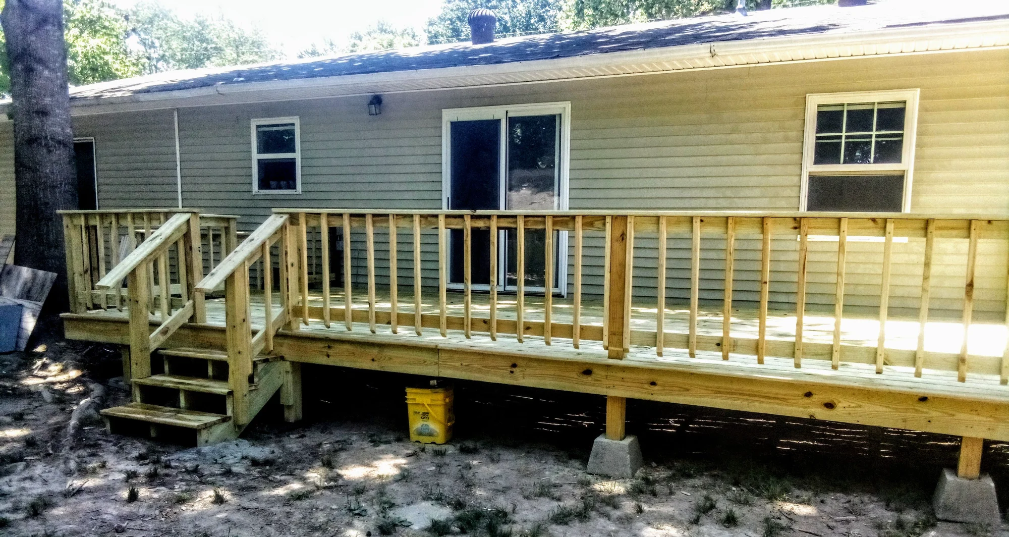 Deck railing installation Mountain Home AR