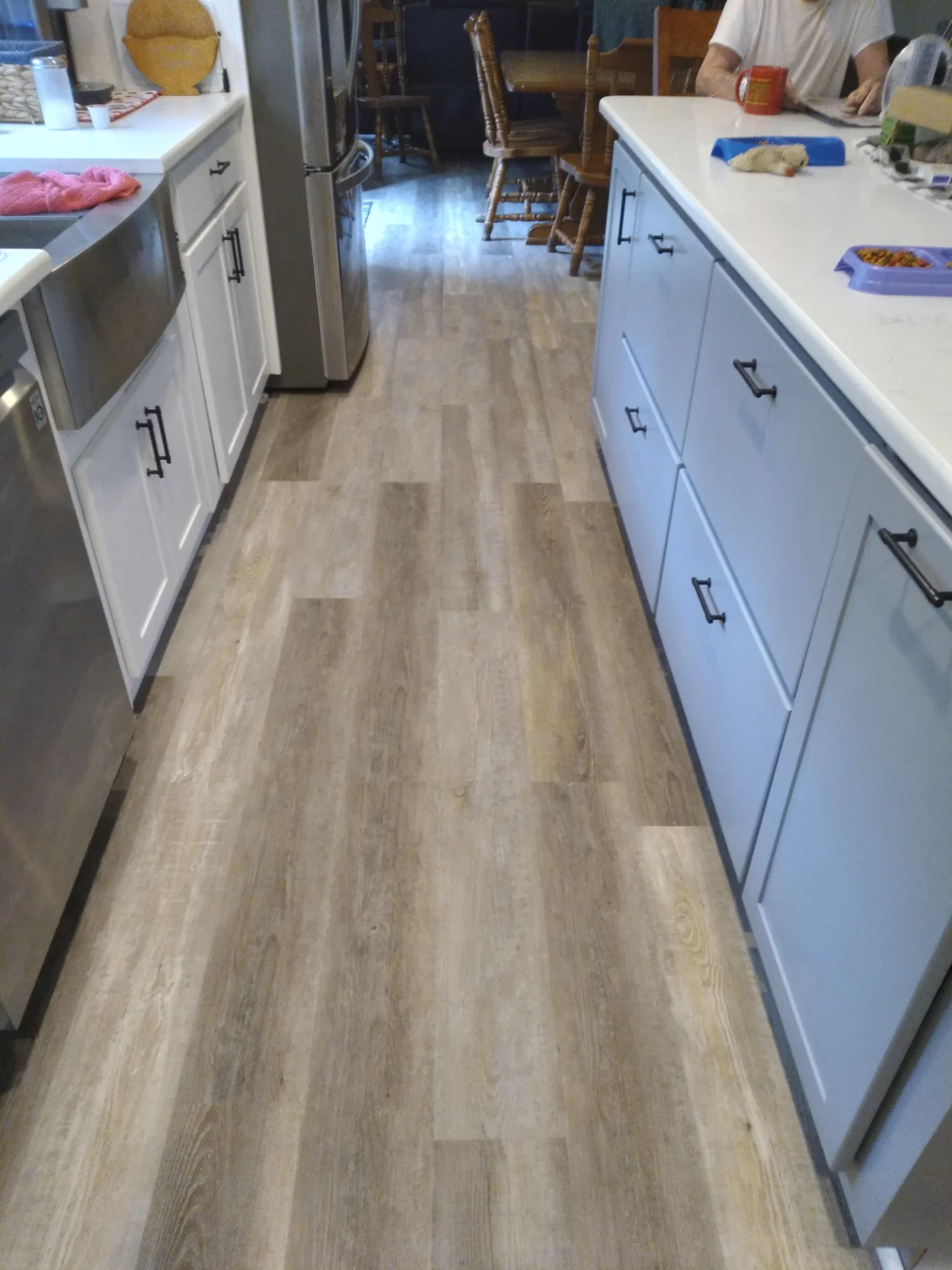 Luxury vinyl plank LVP flooring Mountain Home AR