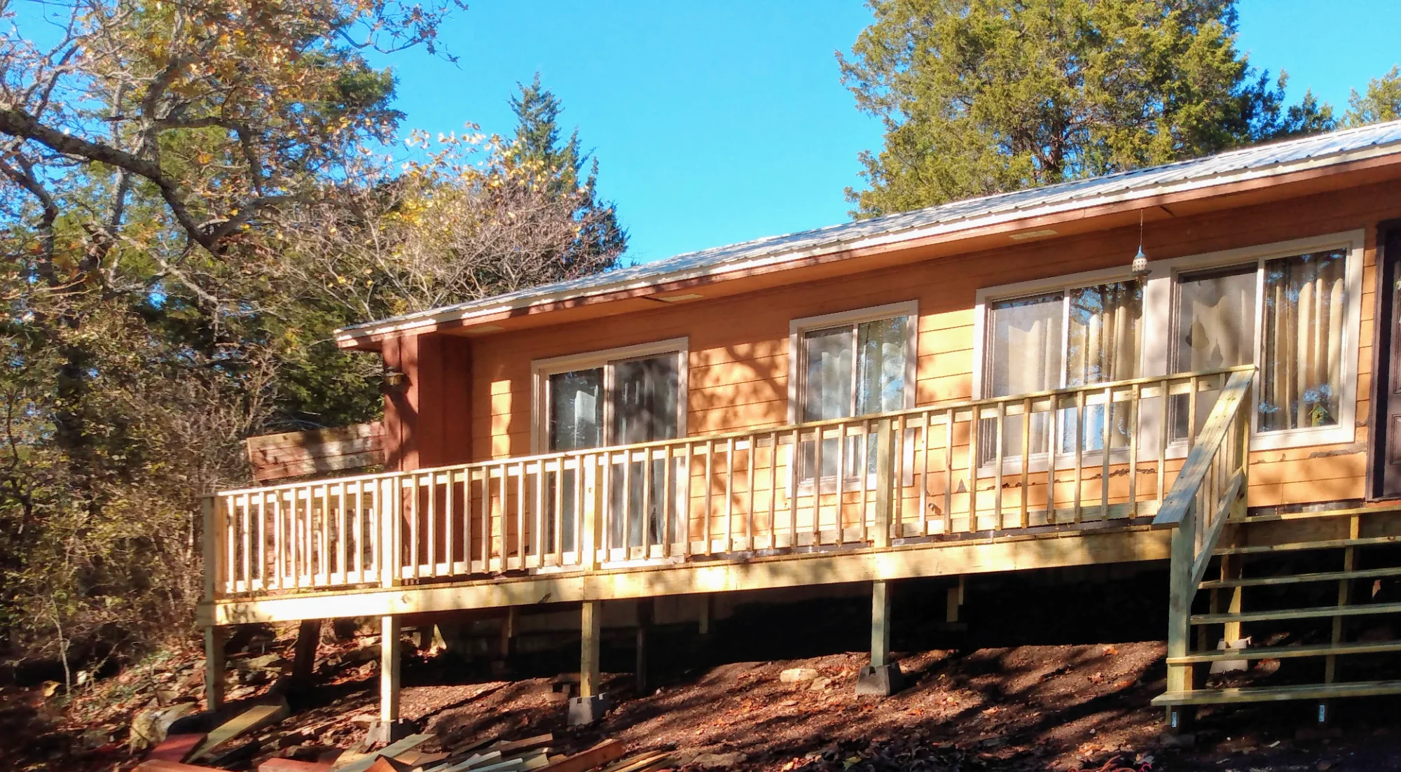Large deck expansion Baxter County